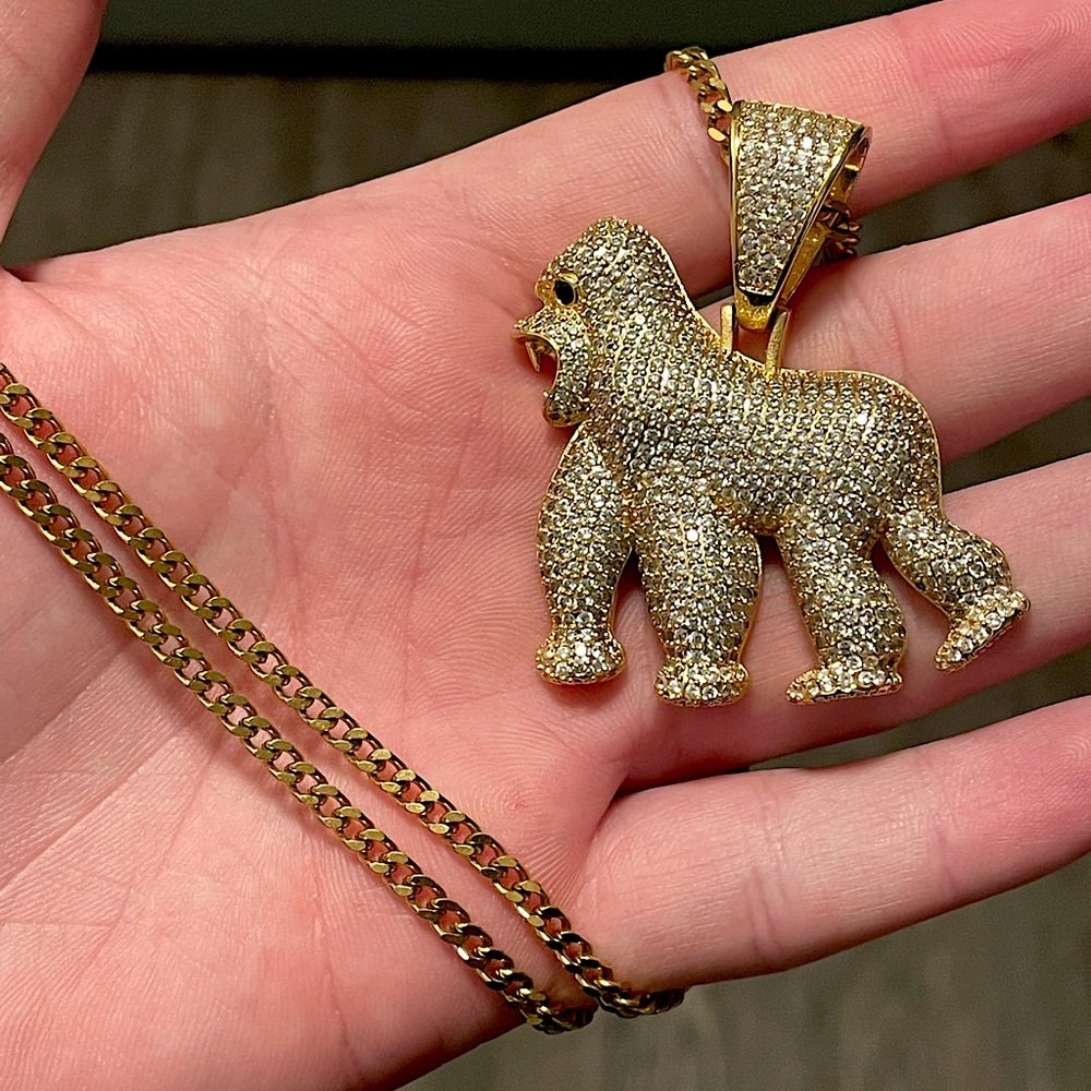 Men’s Silverback Gold Chain